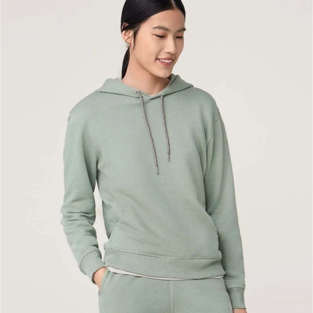 NWT Alllbirds R&R Hoodie Hazy Pine hooded sweatshirt